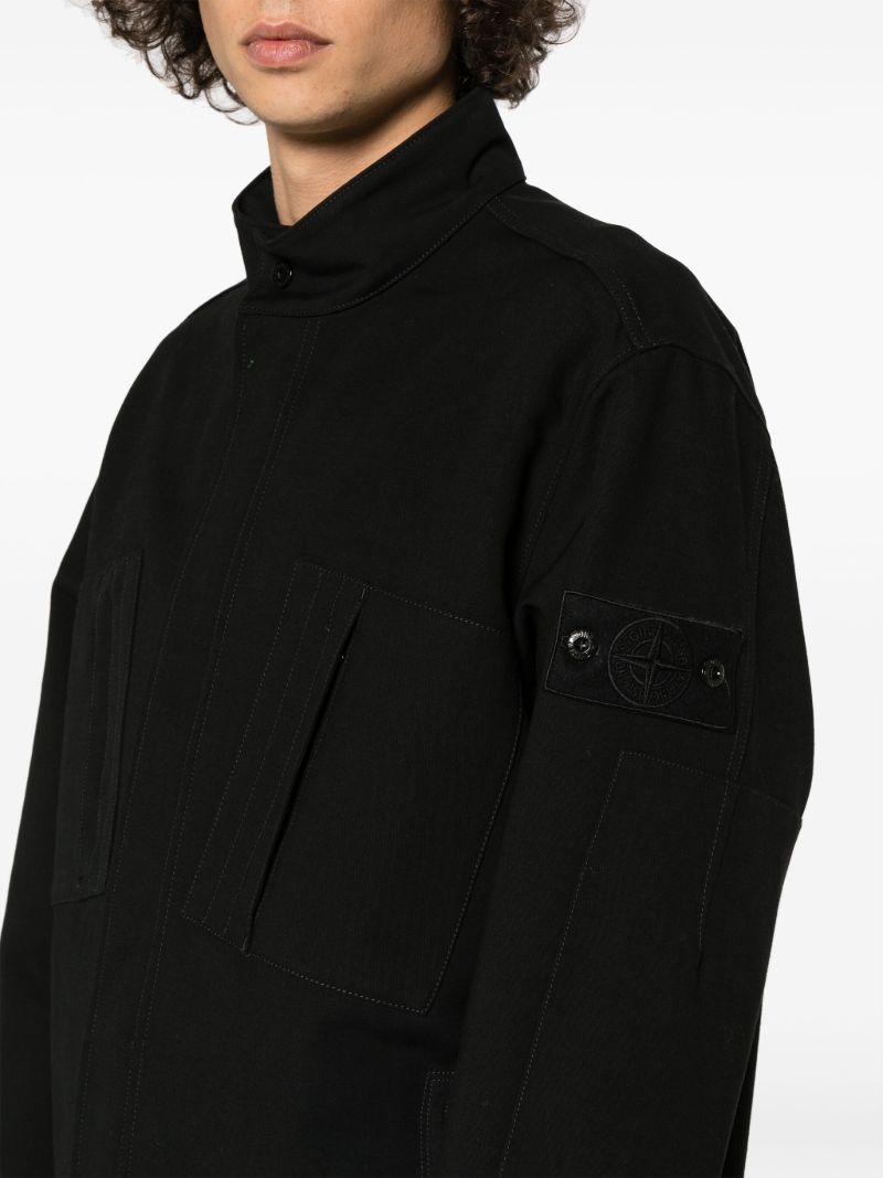 Black Ghost Gabardine Jacket