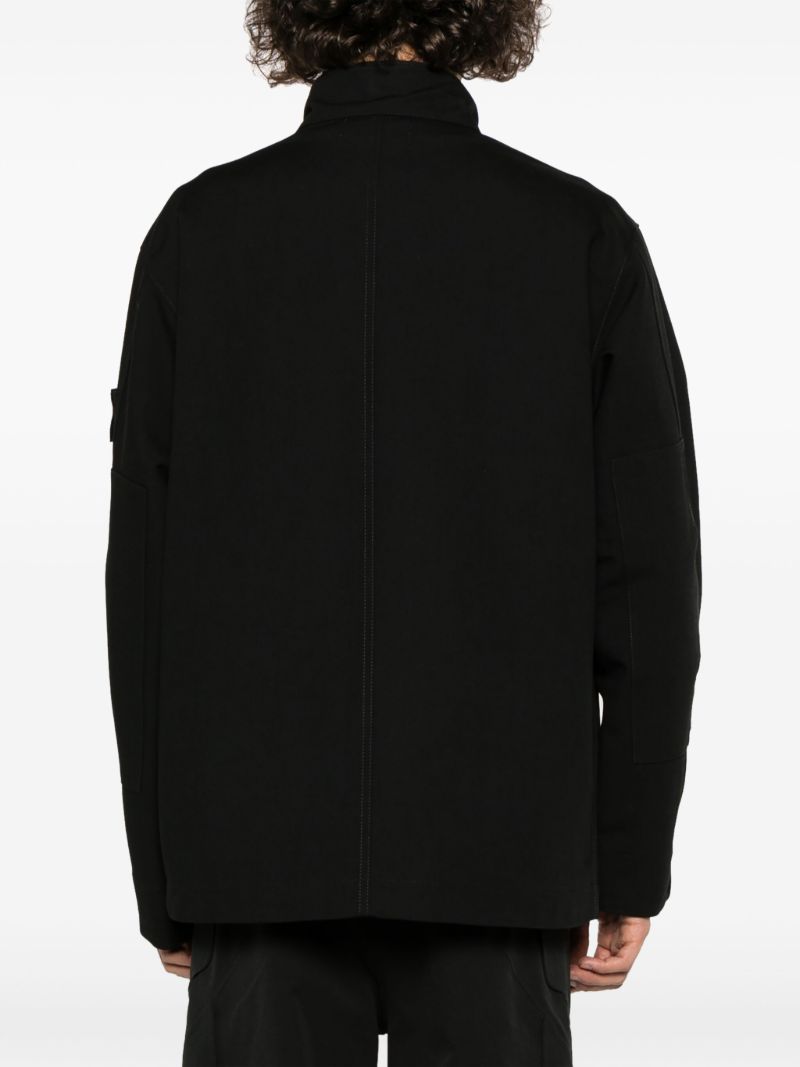 Black Ghost Gabardine Jacket