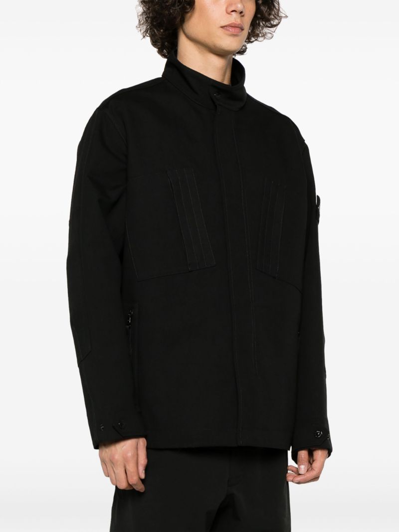 Black Ghost Gabardine Jacket