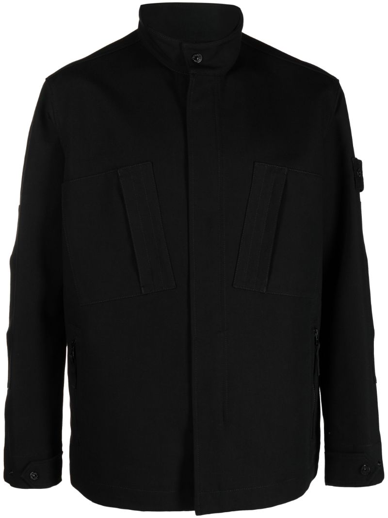 Black Ghost Gabardine Jacket