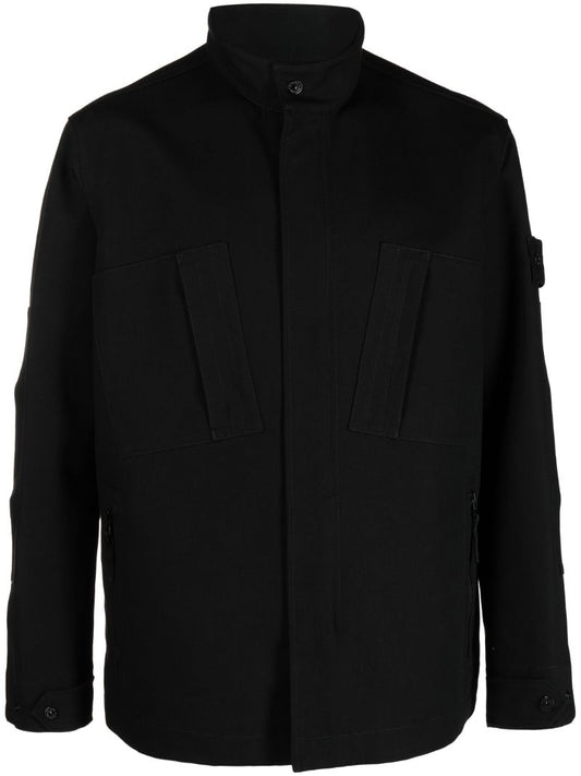 Black Ghost Gabardine Jacket