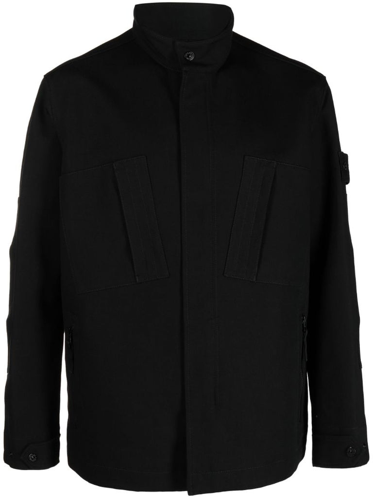 Black Ghost Gabardine Jacket