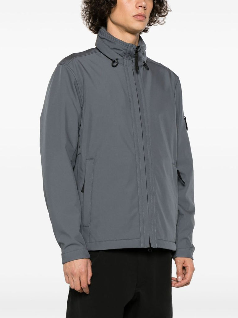 Grey Soft Shell-r_e.dyeÃ_x0082_Â® Jacket
