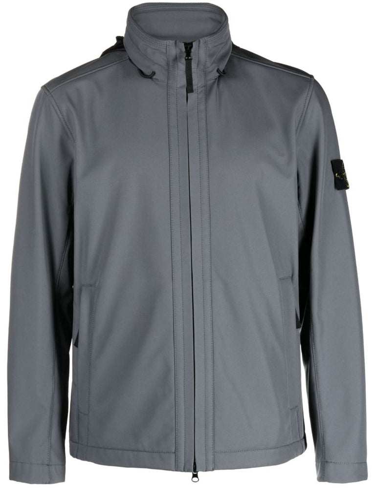 Grey Soft Shell-r_e.dyeÃ_x0082_Â® Jacket