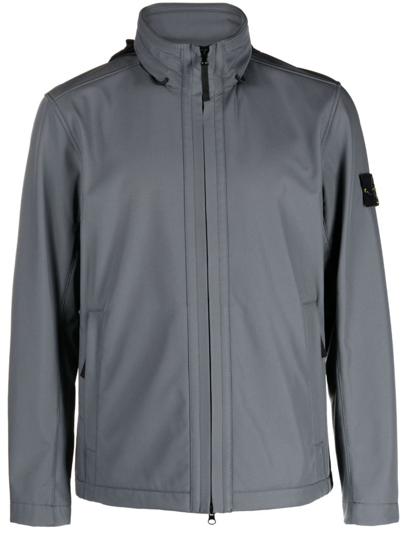 Grey Soft Shell-r_e.dyeÃ_x0082_Â® Jacket