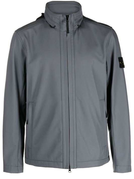 Grey Soft Shell-r_e.dyeÃ_x0082_Â® Jacket