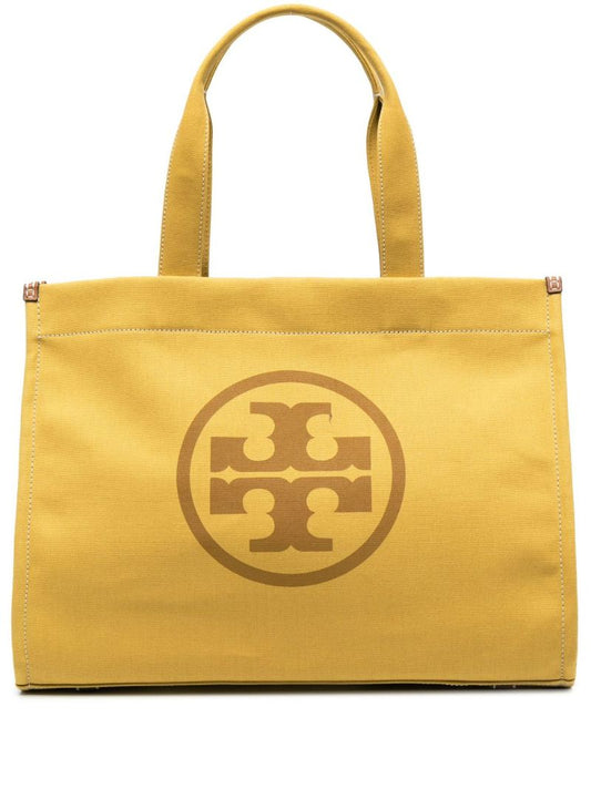 Yellow Ella Canvas Tote Bag