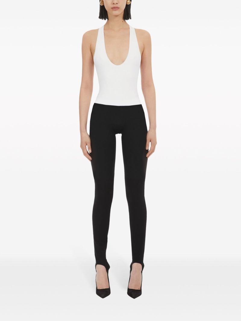 White Racerback Tank Top