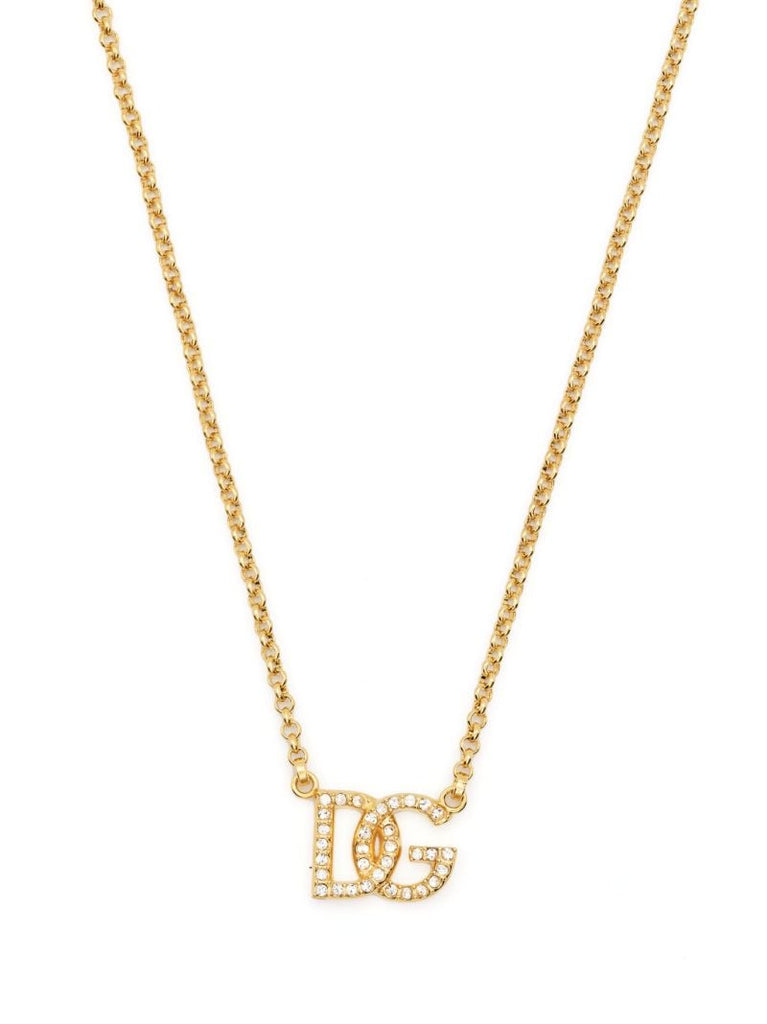 Gold-tone Dg Crystal Necklace