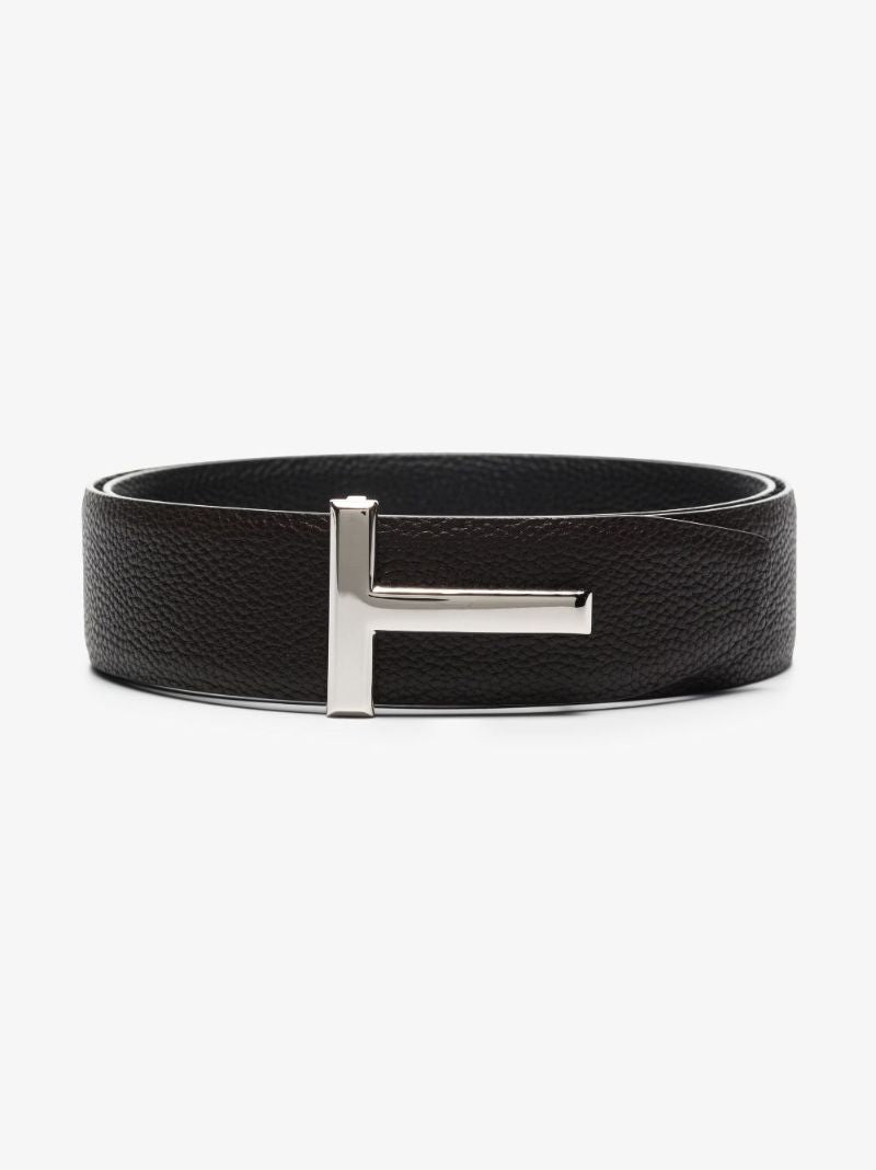 Brown Reversible Leather Belt