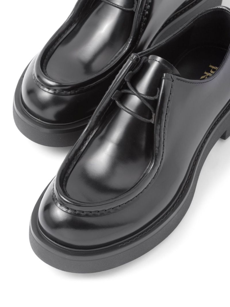 Diapason Leather Lace-up Shoes
