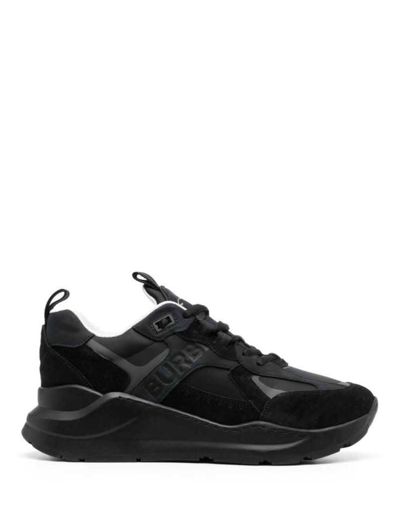 Black Lace Up Sneakers