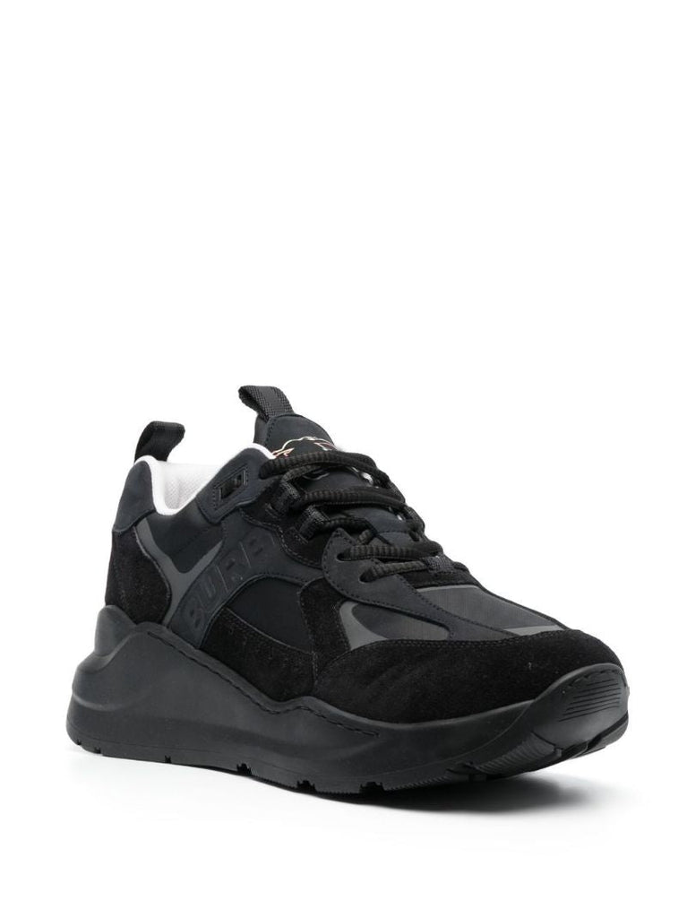 Black Lace Up Sneakers