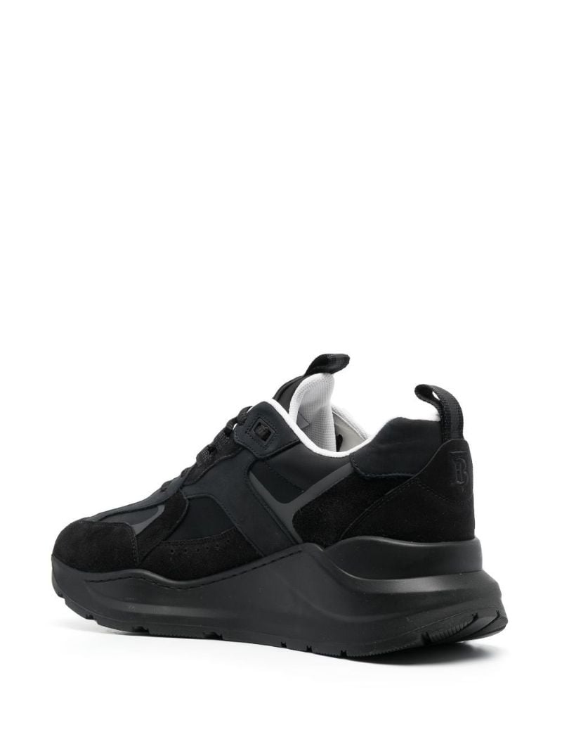 Black Lace Up Sneakers