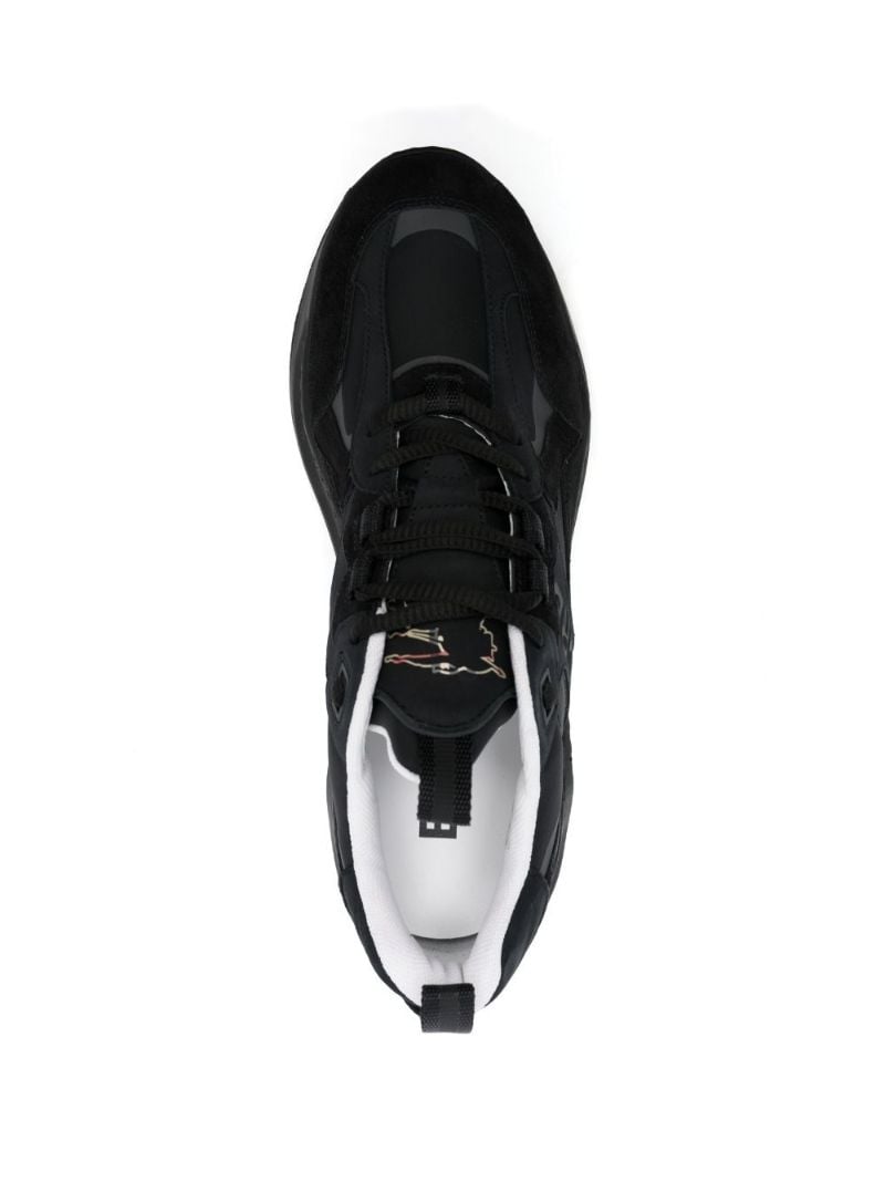 Black Lace Up Sneakers