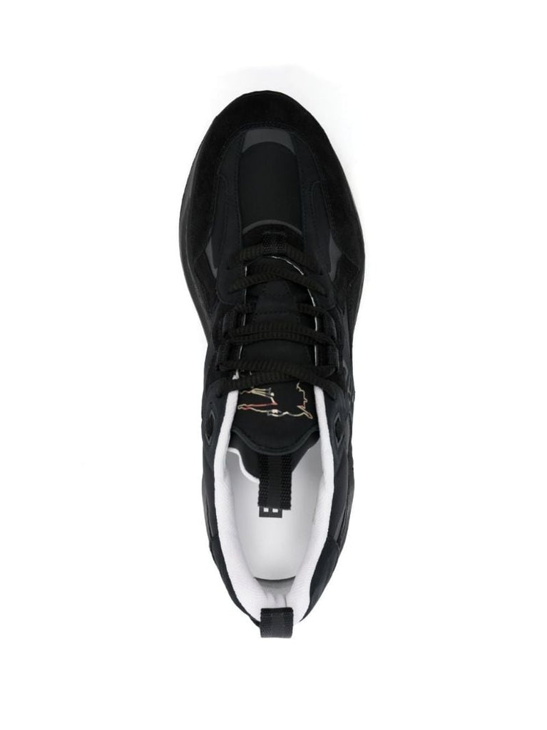 Black Lace Up Sneakers