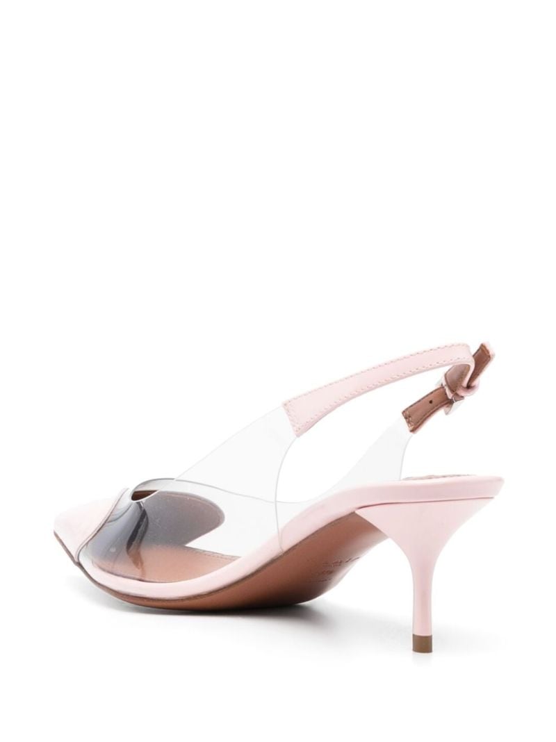 Pink Heart 55 Slingback Pumps