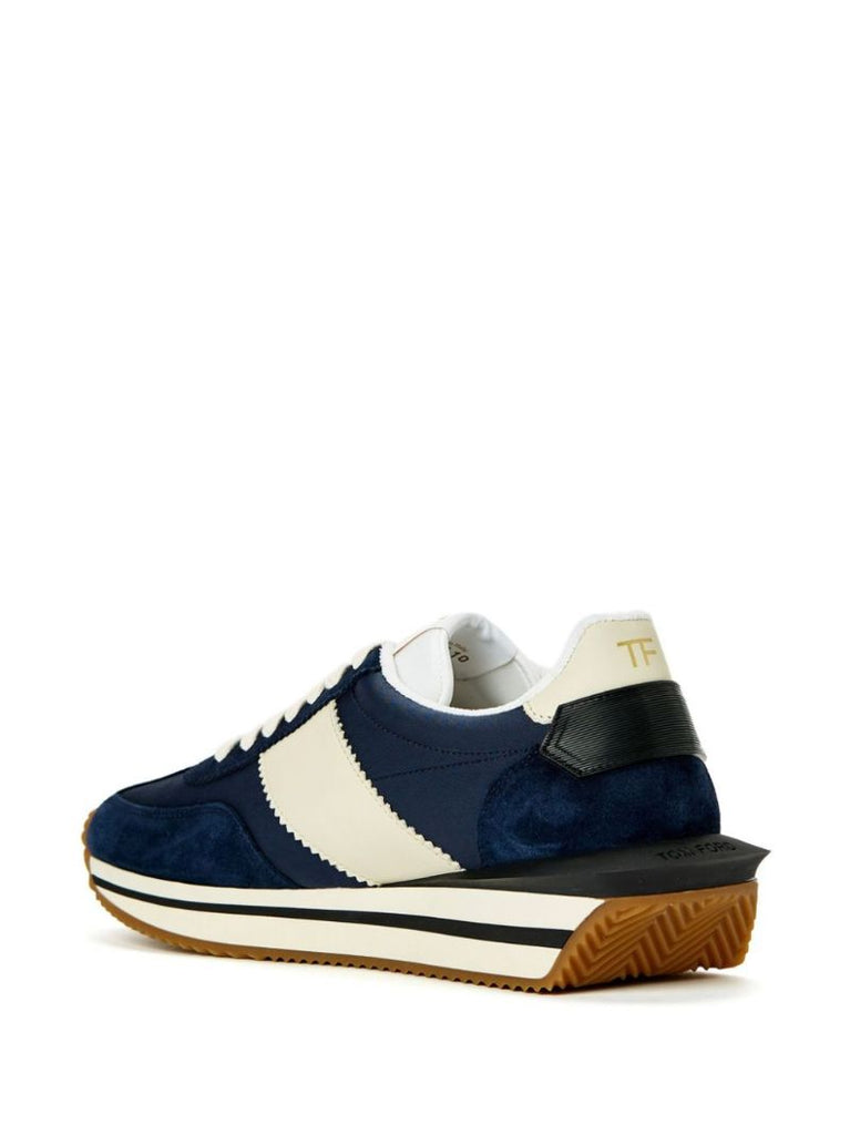 Blue James Suede Sneakers