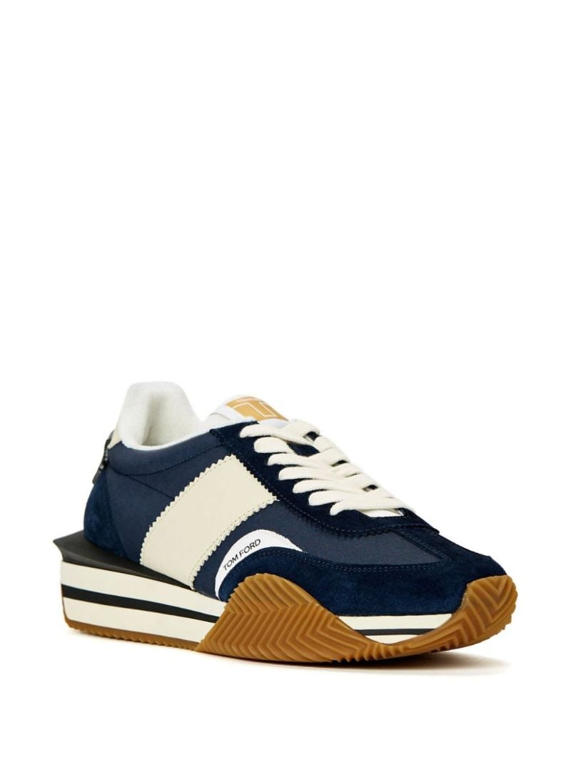 Blue James Suede Sneakers