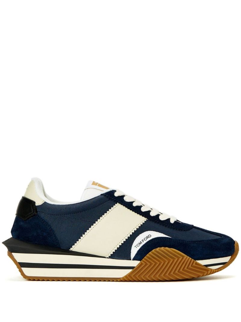 Blue James Suede Sneakers