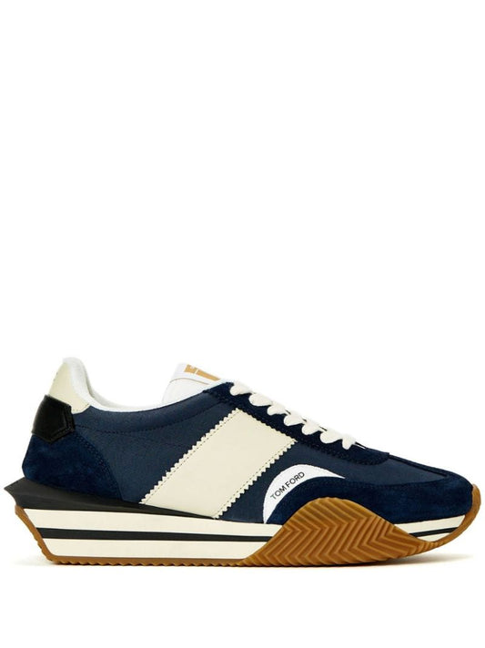 Blue James Suede Sneakers