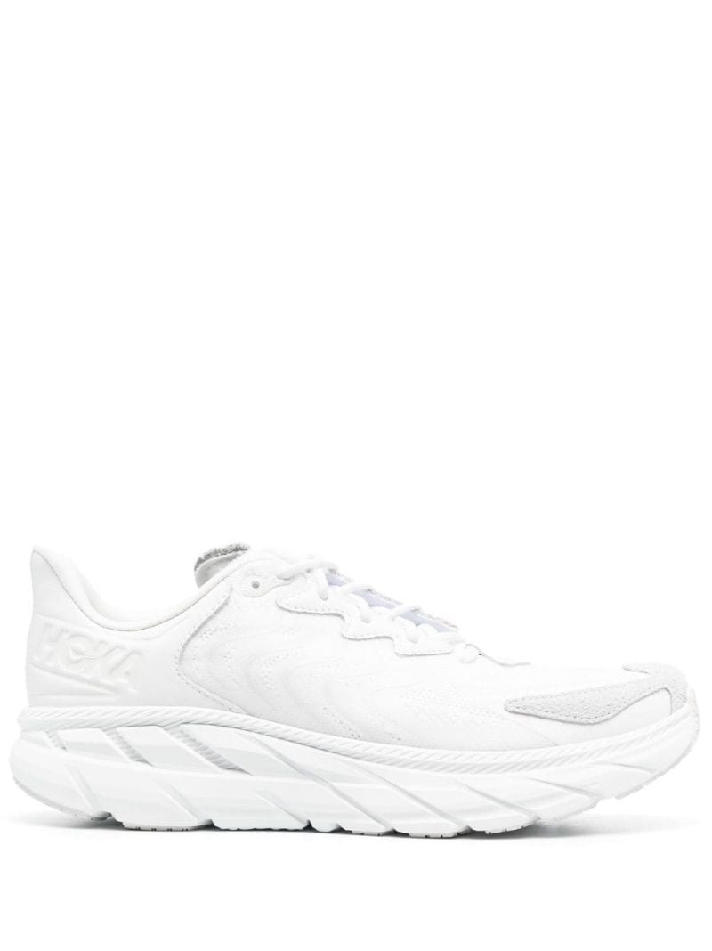 White Clifton Leather Sneakers