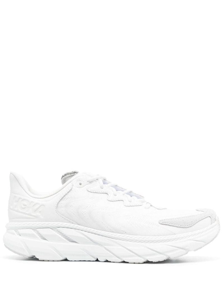 White Clifton Leather Sneakers