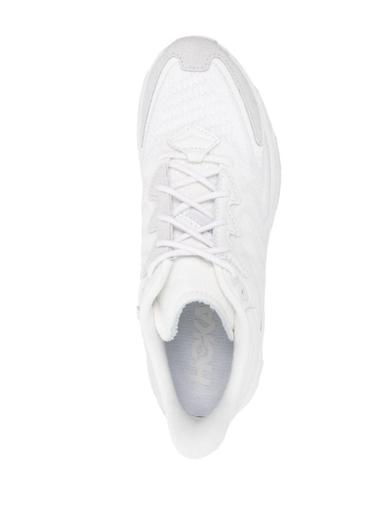 White Clifton Leather Sneakers