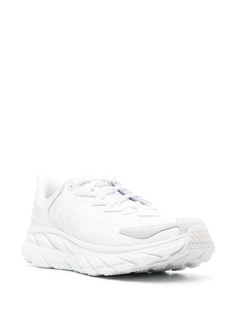 White Clifton Leather Sneakers