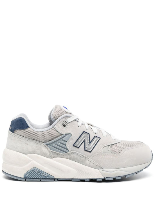 Grey 580 Leather Sneakers