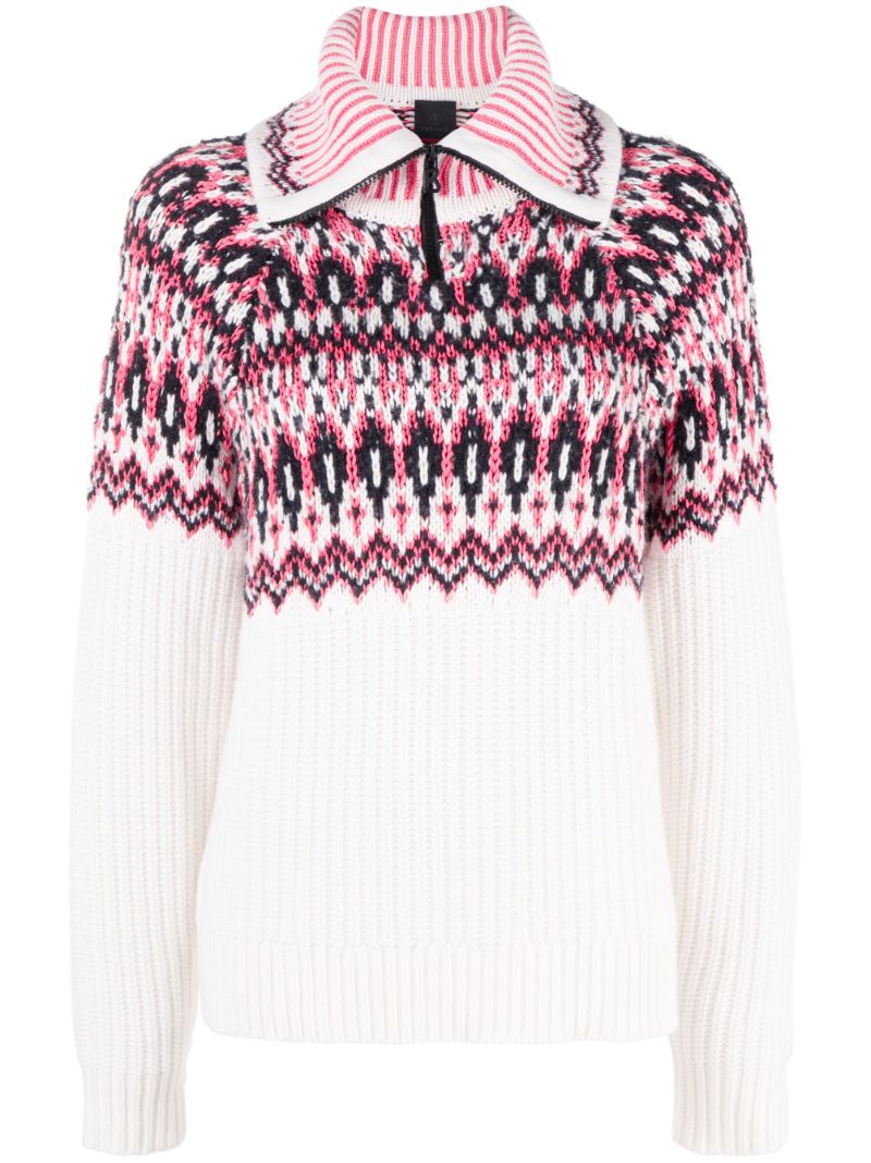 White Dory Fair Isle Sweater