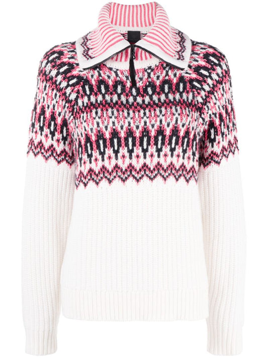 White Dory Fair Isle Sweater