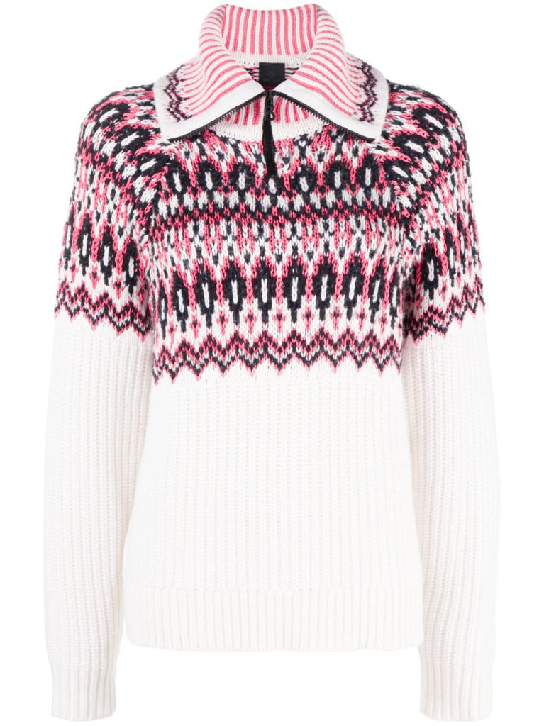 White Dory Fair Isle Sweater