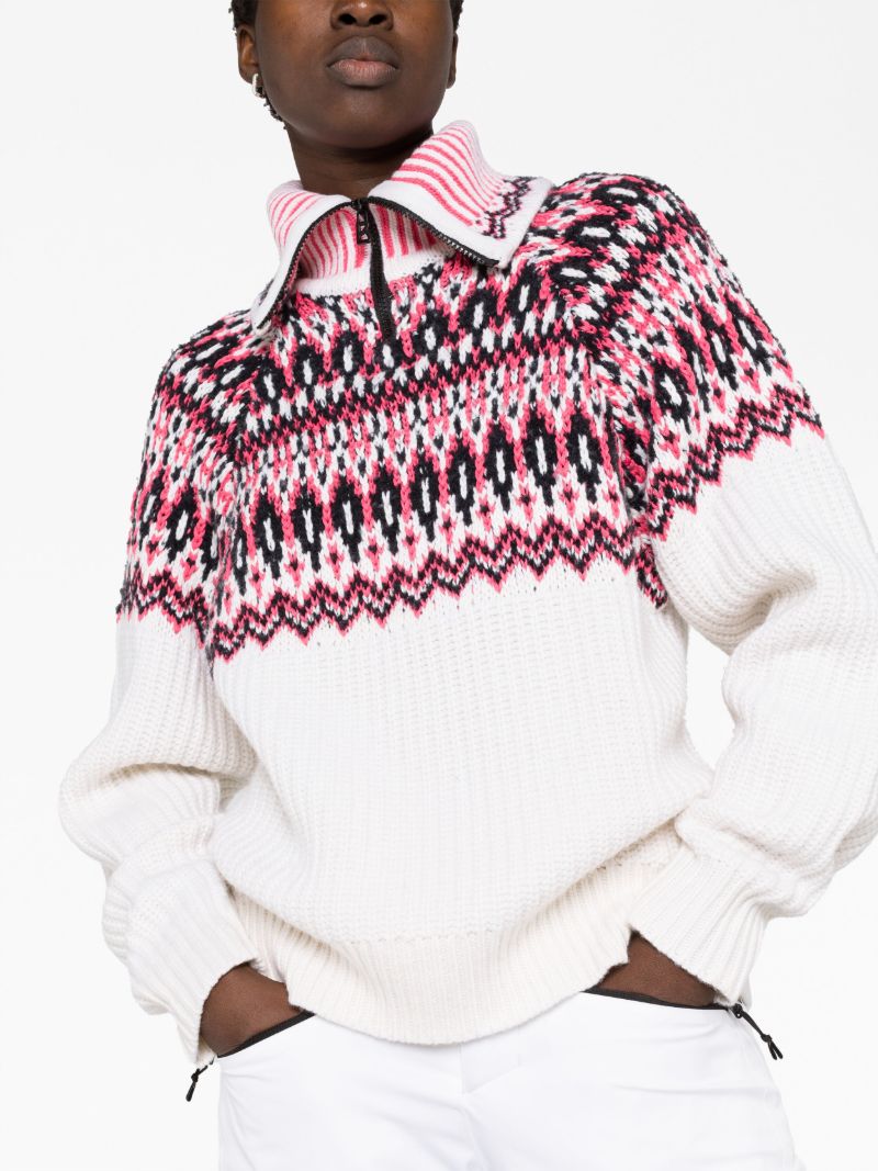 White Dory Fair Isle Sweater