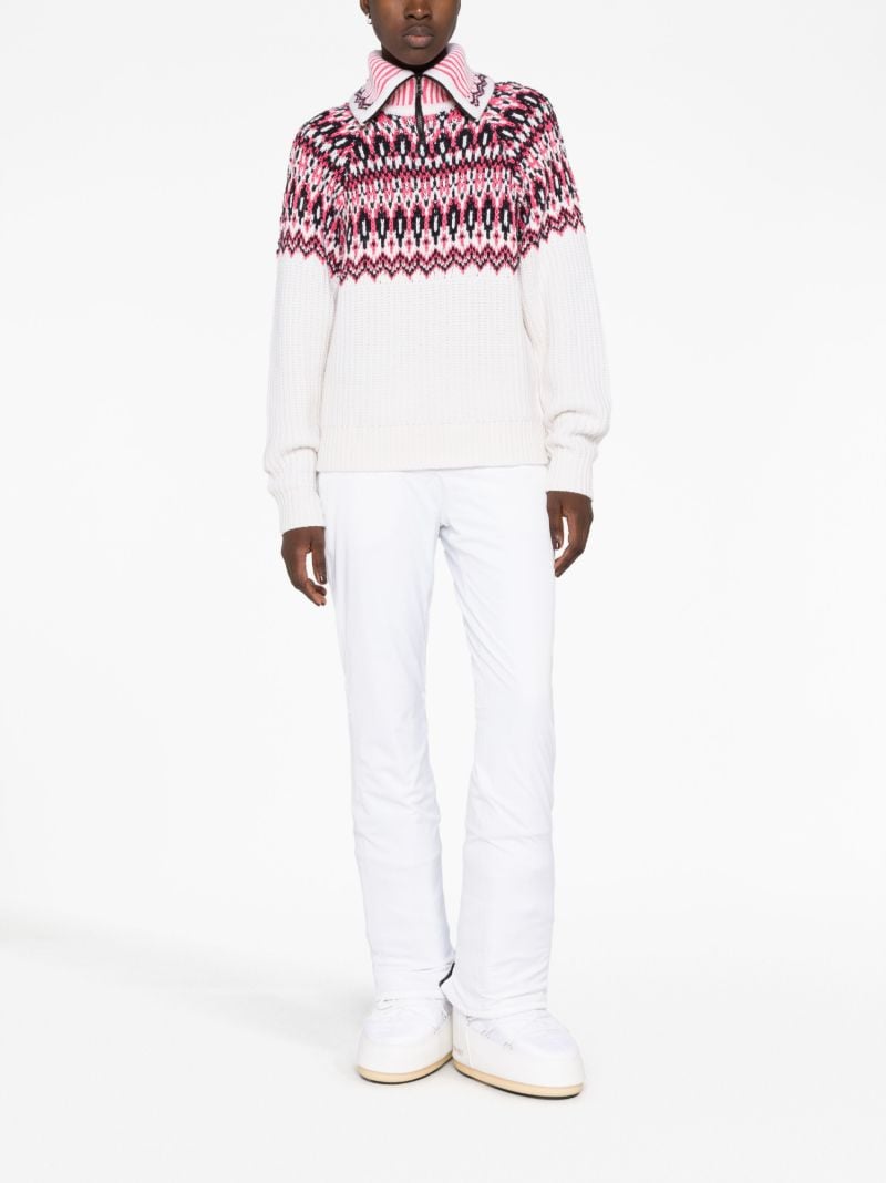 White Dory Fair Isle Sweater