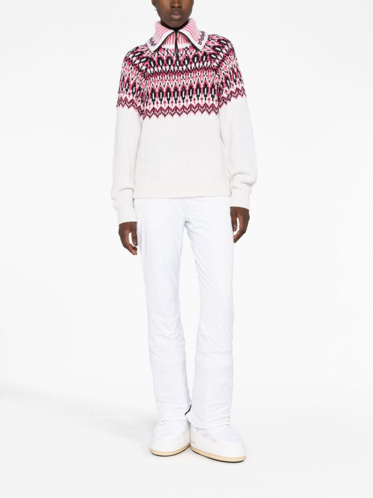 White Dory Fair Isle Sweater