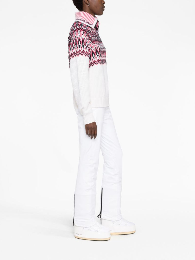 White Dory Fair Isle Sweater