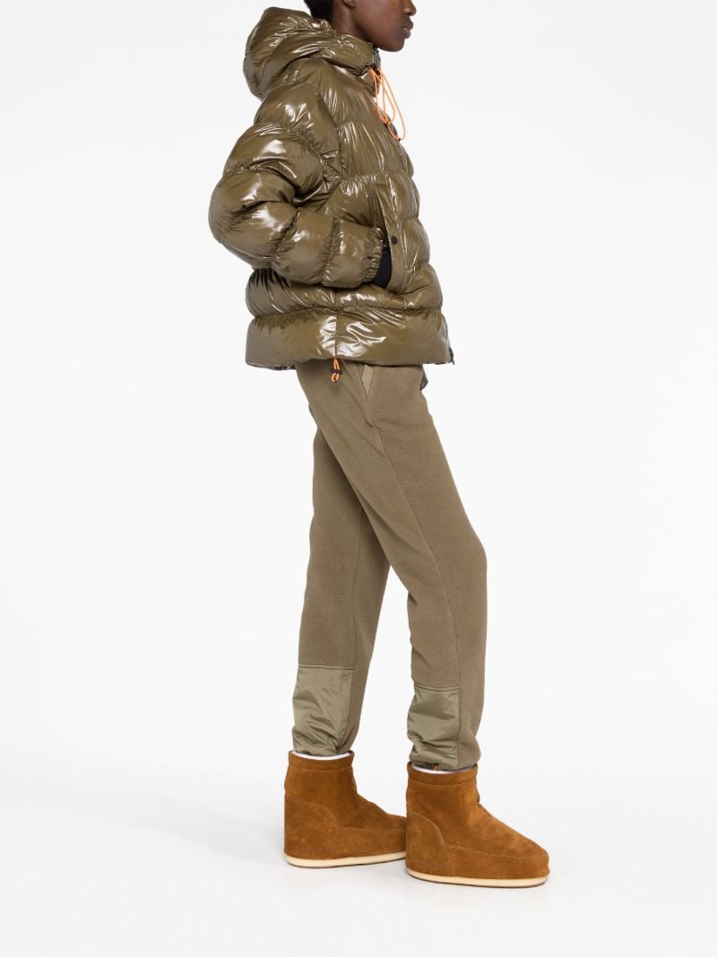 Brown Rosetta Puffer Jacket