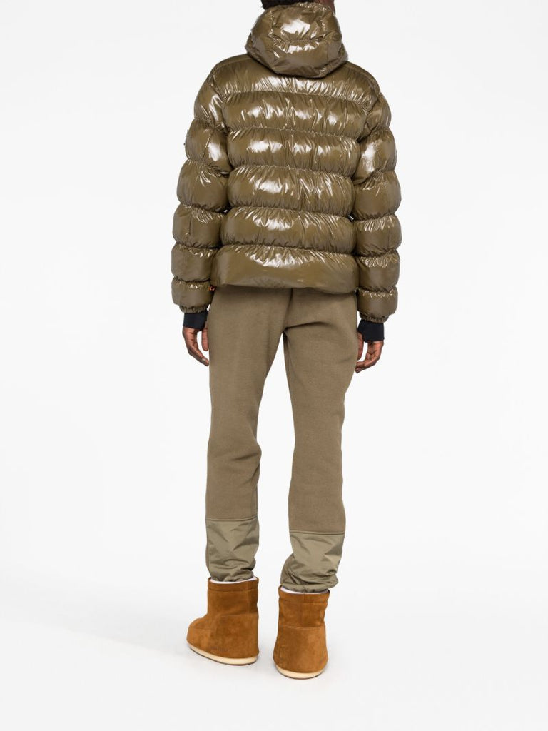 Brown Rosetta Puffer Jacket
