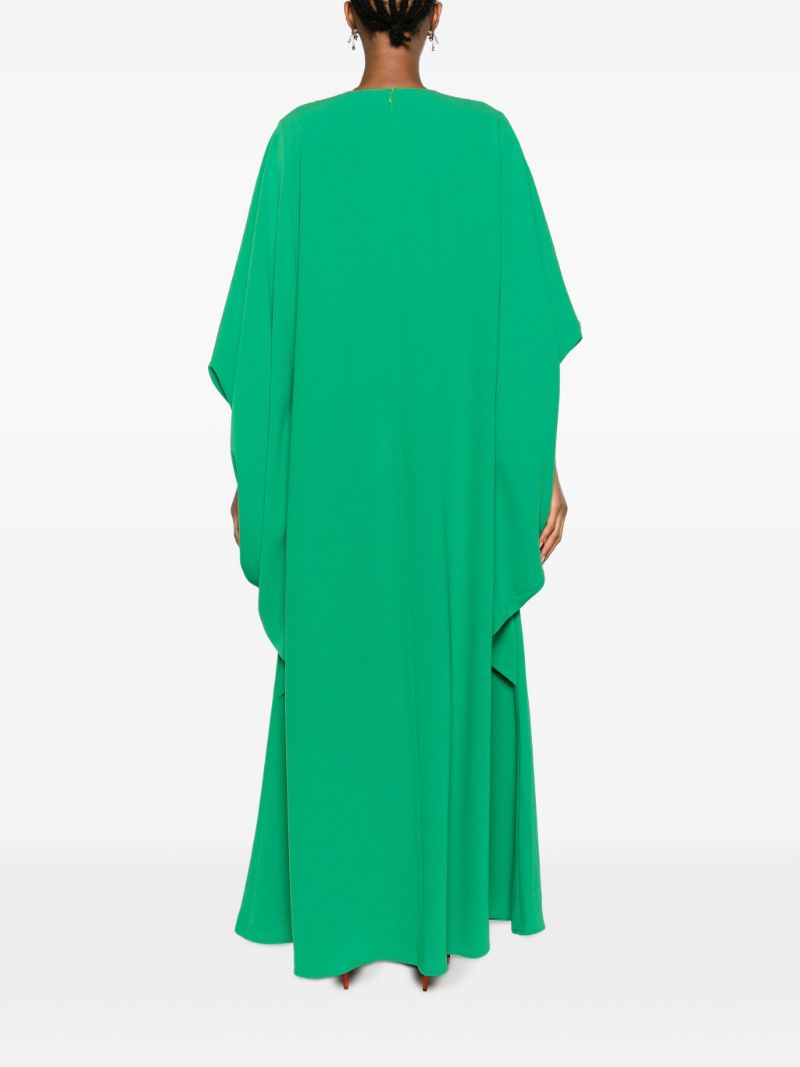 Green Louise Crystal-embellished Dress