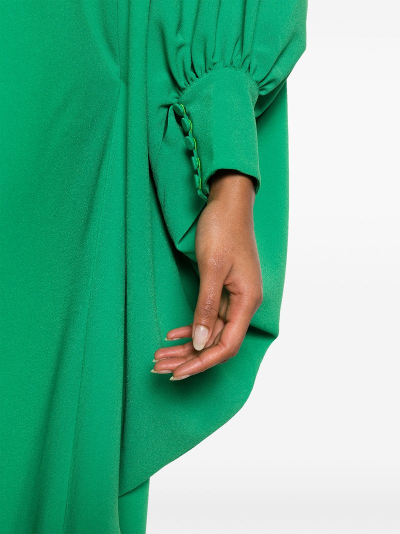 Green Louise Crystal-embellished Dress