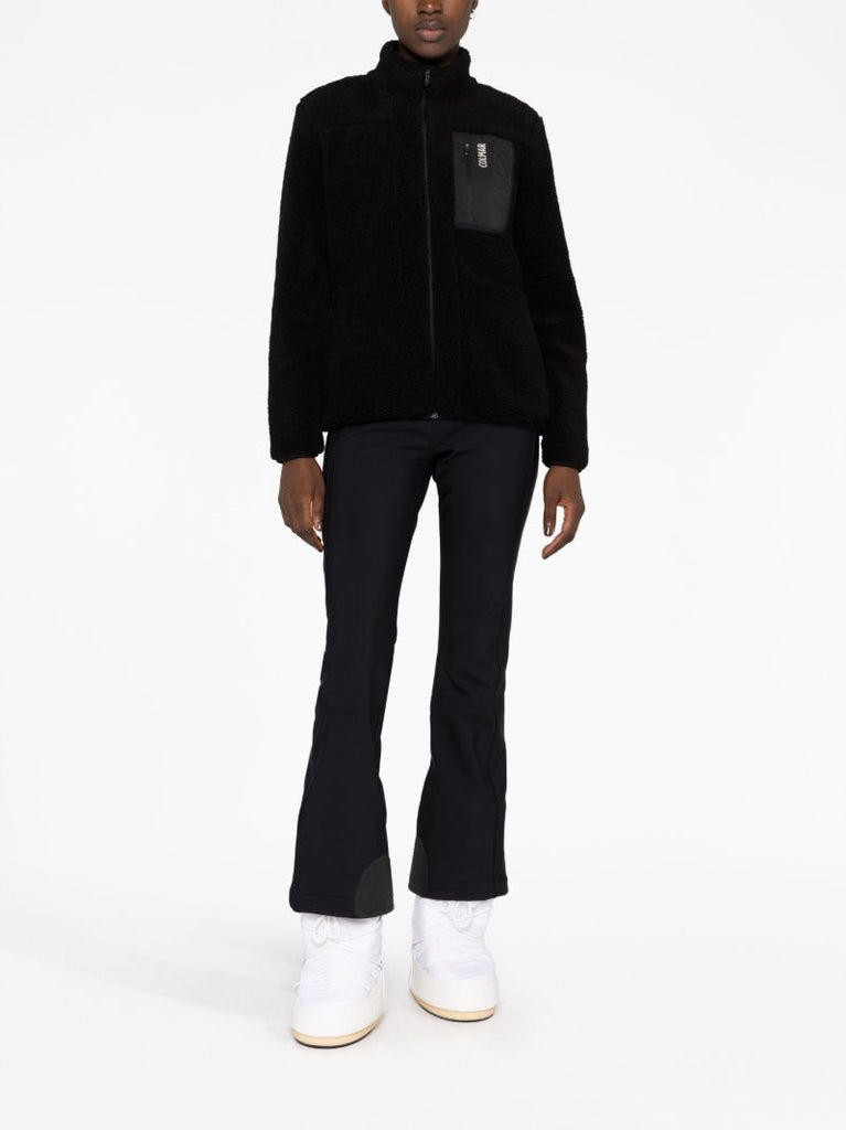 Black Sherpa Fleece Jacket