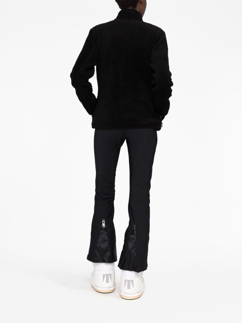 Black Sherpa Fleece Jacket