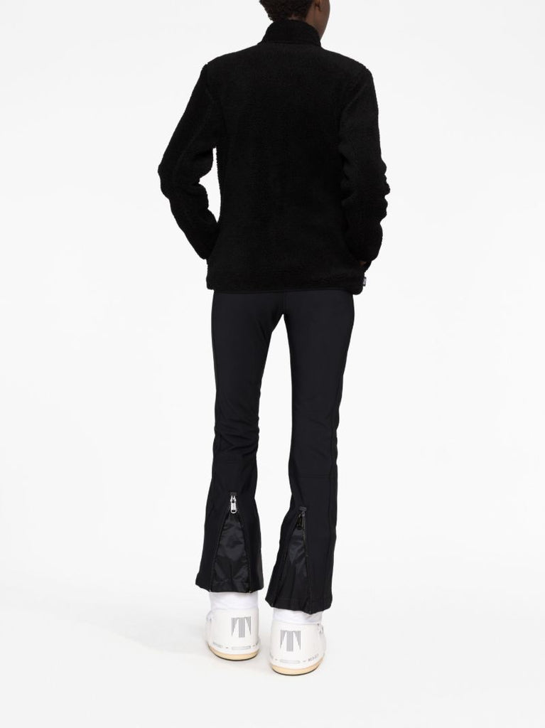 Black Sherpa Fleece Jacket