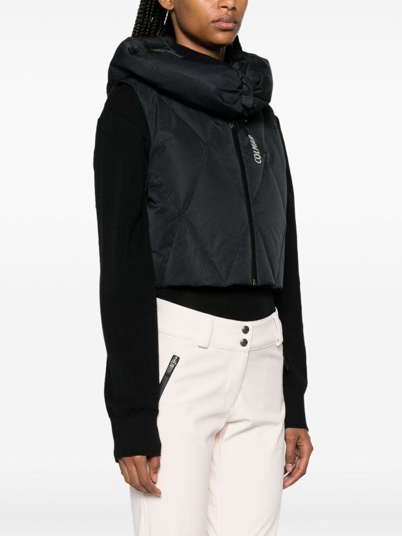 Black Lapponia Quilted Down Gilet