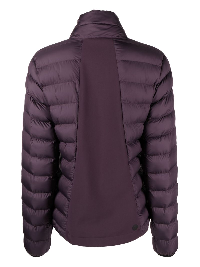 Purple Caption Padded Ski Jacket