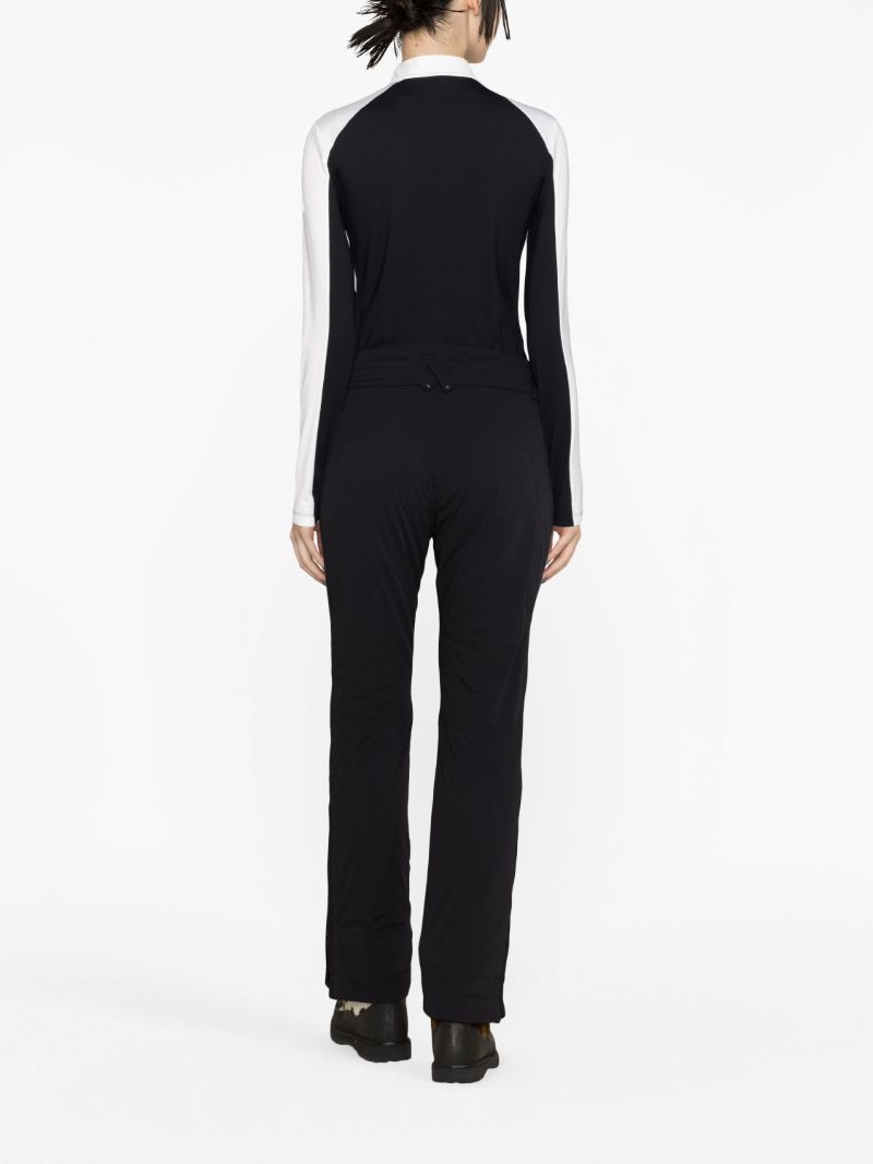 Black Elvira Ski Base Layer Top
