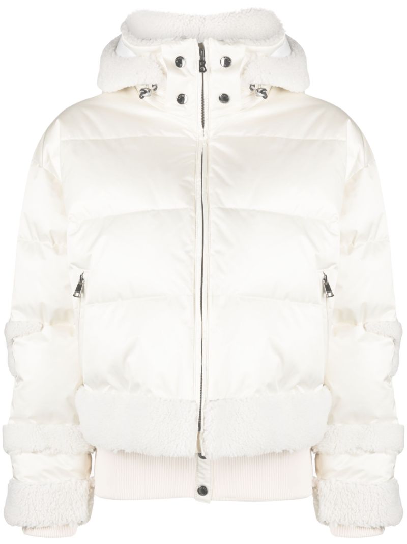 White Mia Padded Ski Jacket
