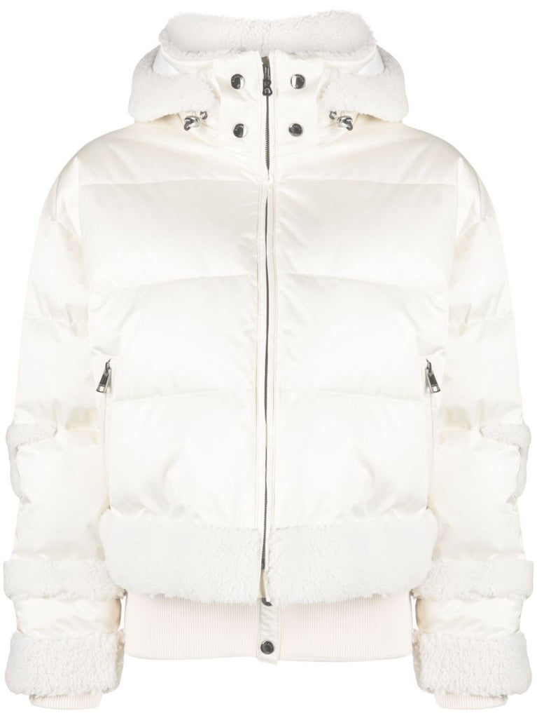 White Mia Padded Ski Jacket
