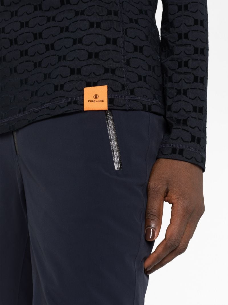 Black Margo Half-zip Base Layer